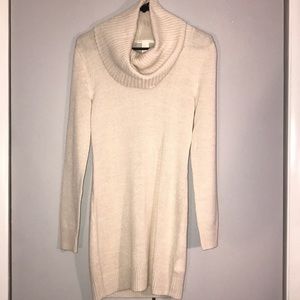 Cream Sweater Dress